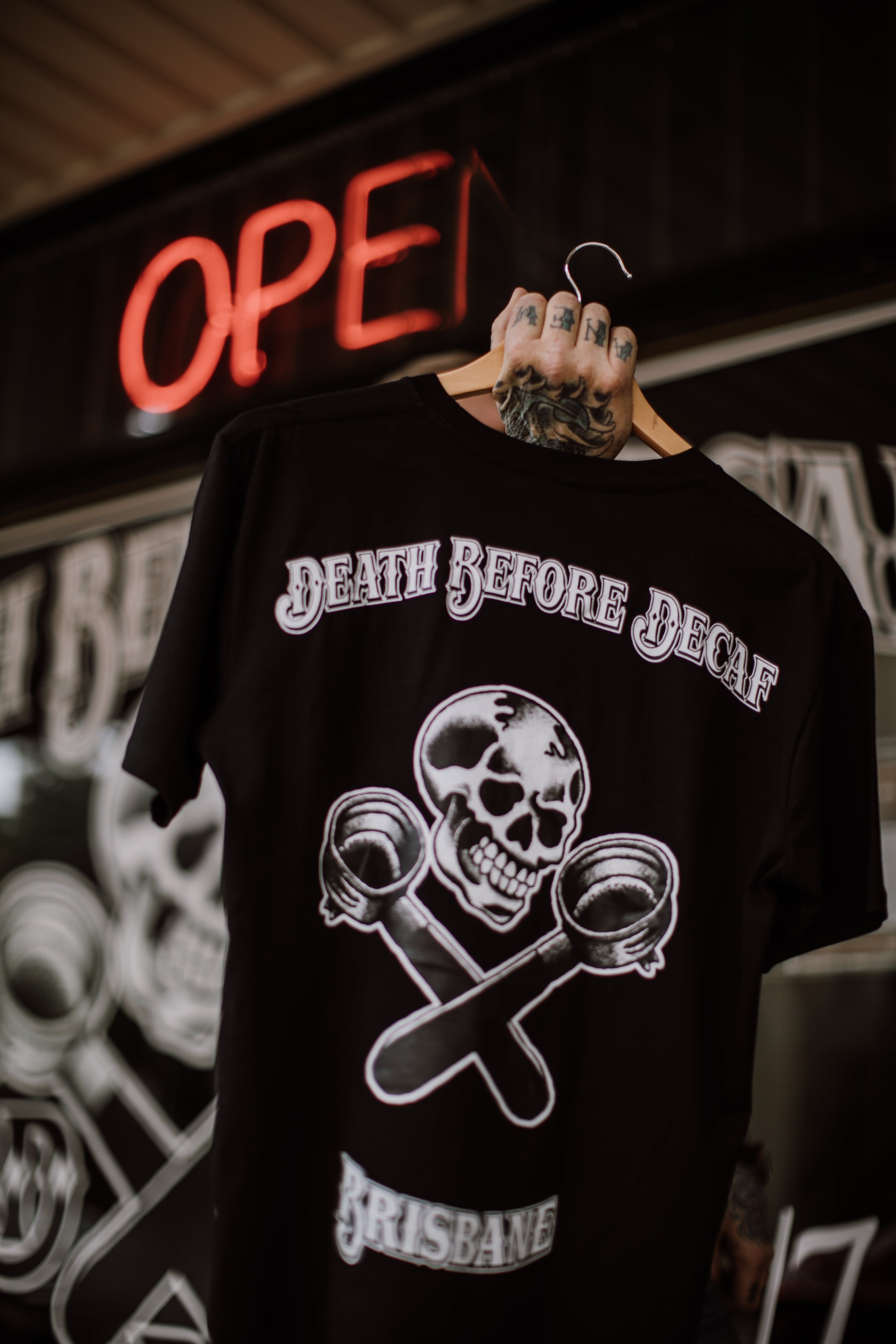 Death before decaf discount sweatshirt